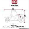 Classic Accessories Cover Bonanza 125 x 64 x 70 Inch UTV Cover 18-172-050401-RT